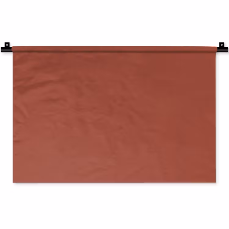 Rustic - Terracotta - Oranje Wandkleed katoen klein 269 -zz3d