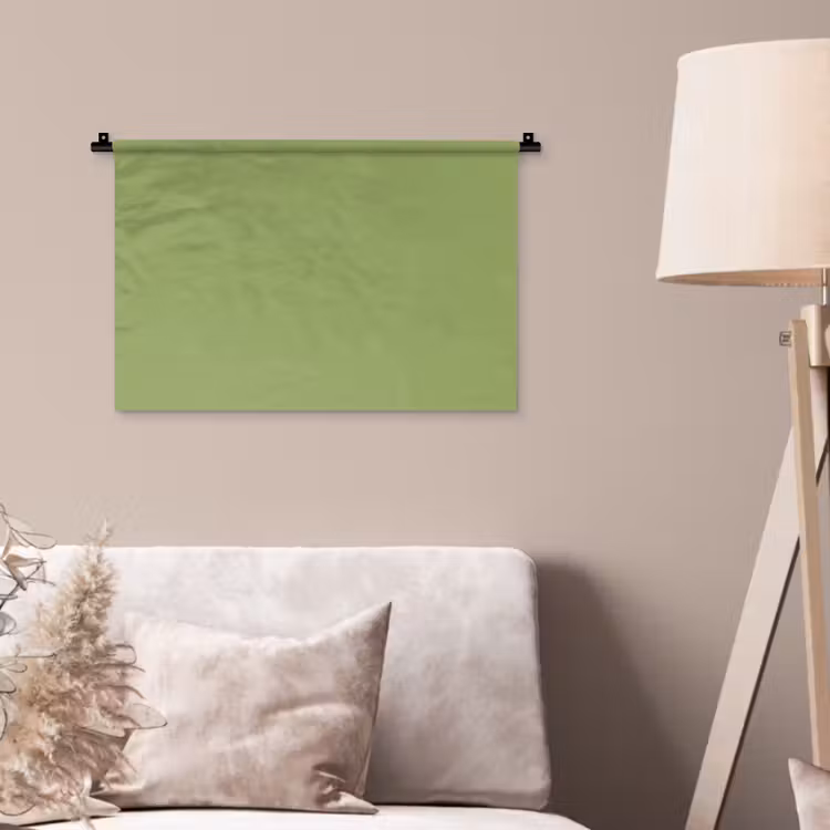 Sage - Green - Groen Wandkleed katoen klein 269 -sfeer4
