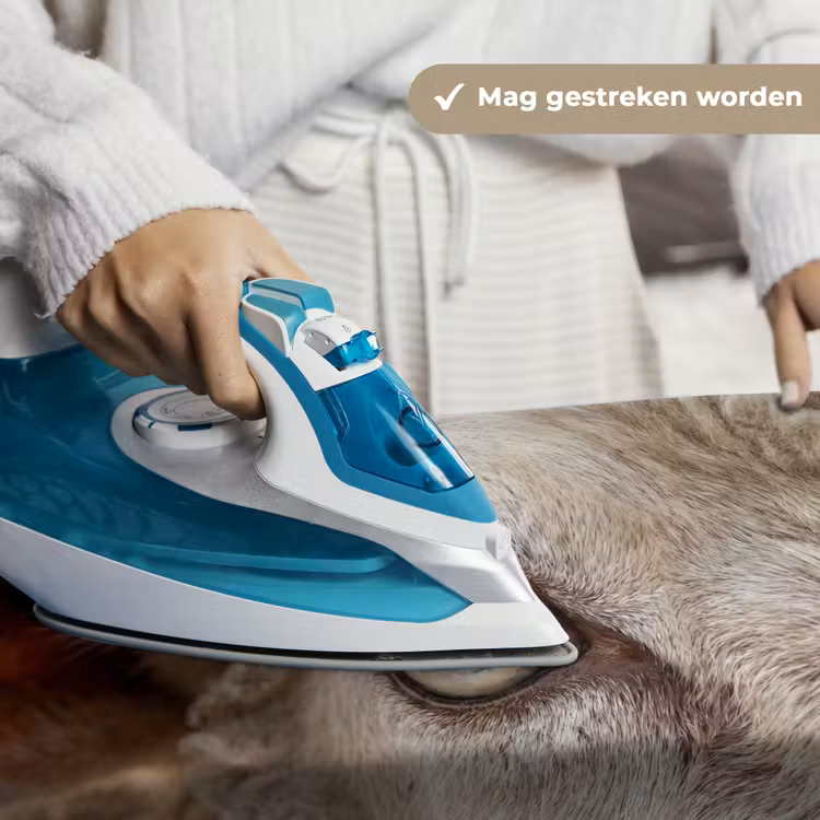 Schaap - Oog - Wit Wandkleed katoen klein -sfeer9