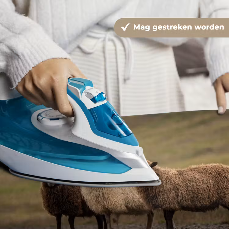 Schapen - Bruin - Wit - Grindpad Wandkleed katoen klein -sfeer9