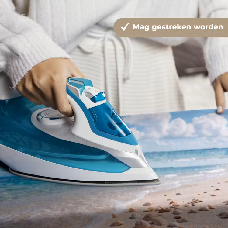 Schelpen - Strand - Natuur - Beige Wandkleed katoen klein -sfeer9