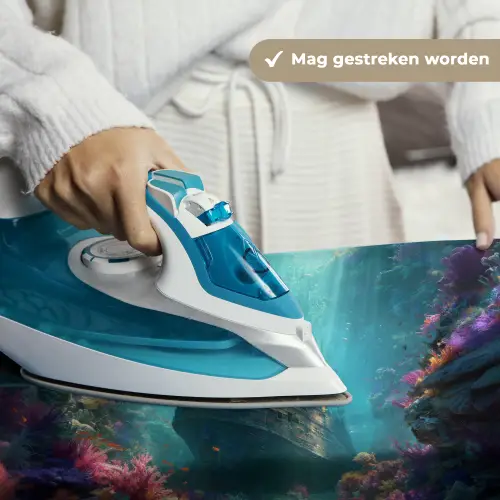 Schip - Hout - Koraalriffen - Zonlicht Wandkleed katoen klein -sfeer9