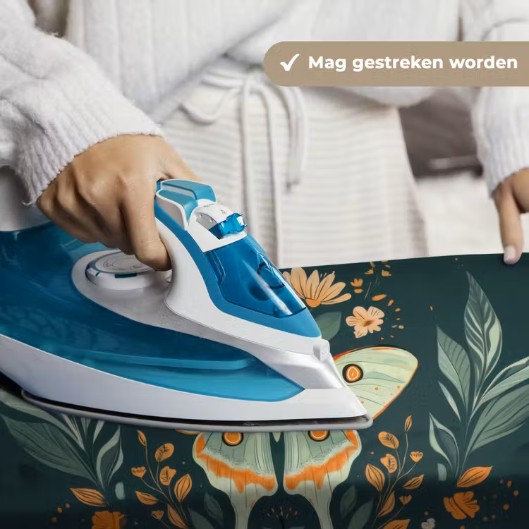 Sierlijk - Vlinder - Groen - Bladeren Wandkleed katoen klein -sfeer9