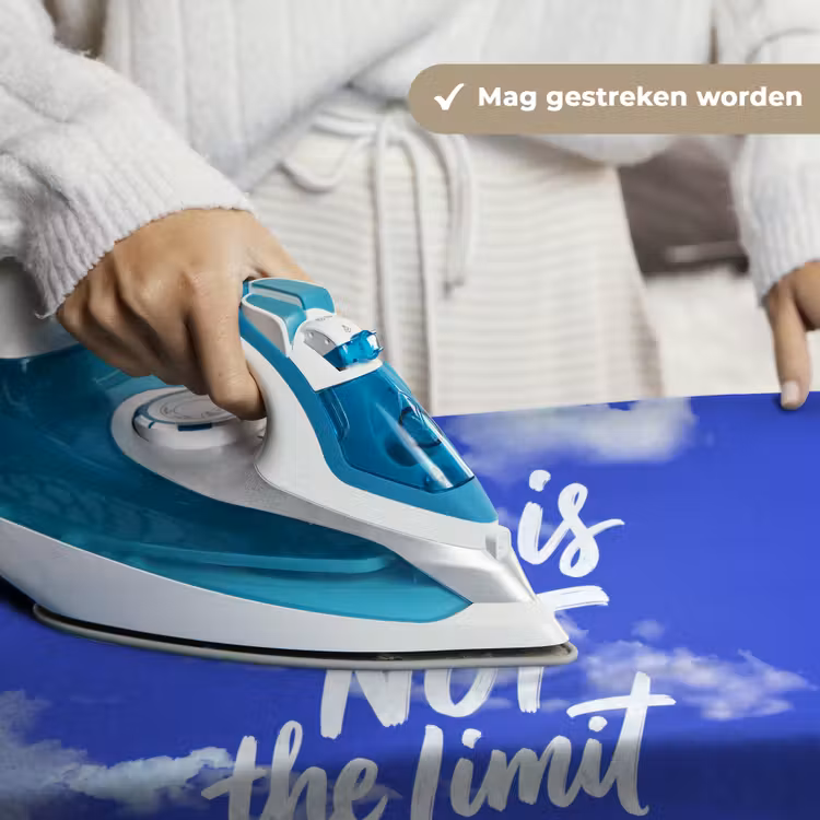 Sky is not the limit - Blauwe lucht - Wolken Wandkleed katoen klein -sfeer9