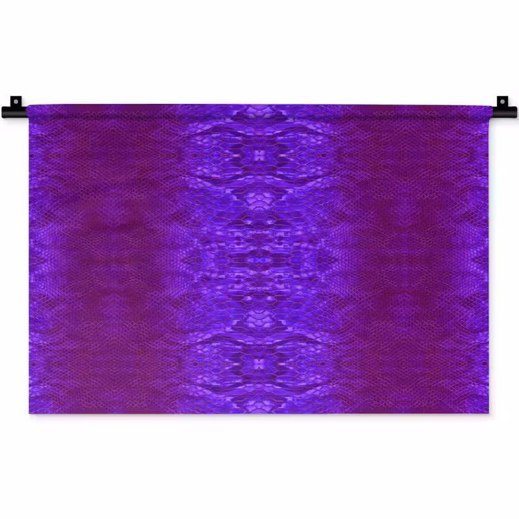 Slang - Boa - Paars Wandkleed katoen klein 269 -zz3d