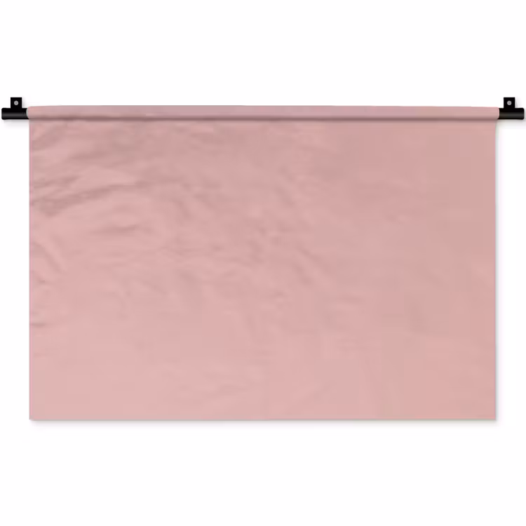 Soft - Blush - Roze Wandkleed katoen klein 269 -zz3d