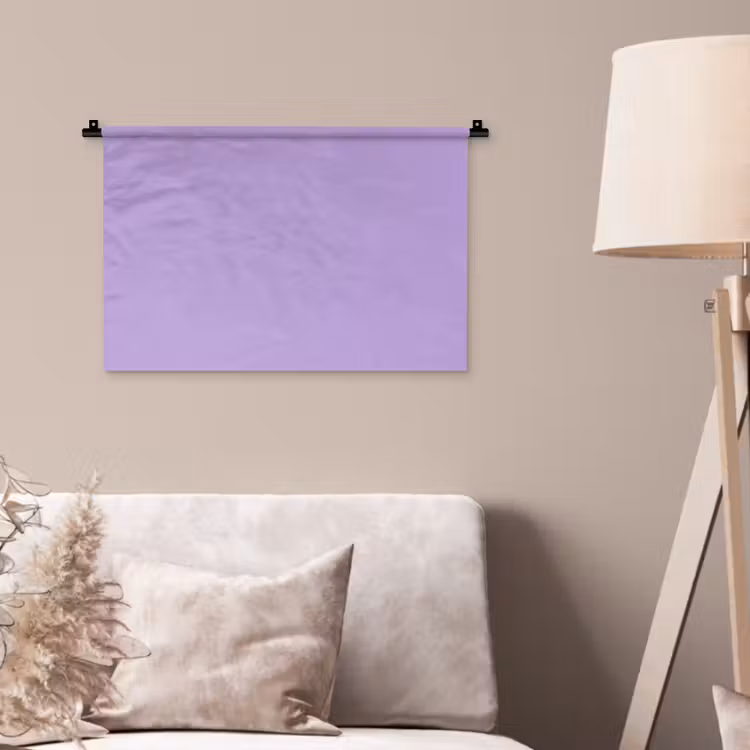 Soft - Lavender - Paars Wandkleed katoen klein 269 -sfeer4