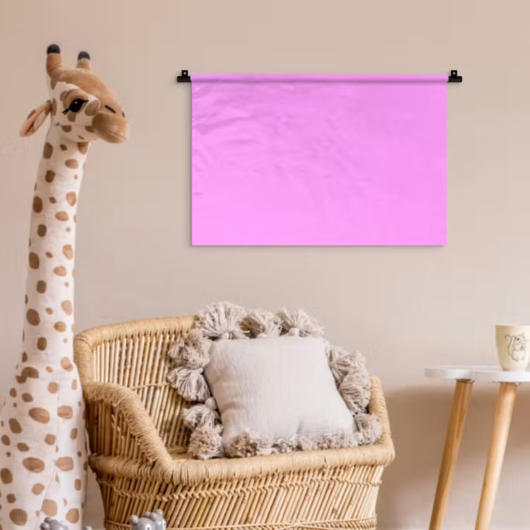 Soft - Lavender - Roze Wandkleed katoen klein 269 -wsfeer5_kind