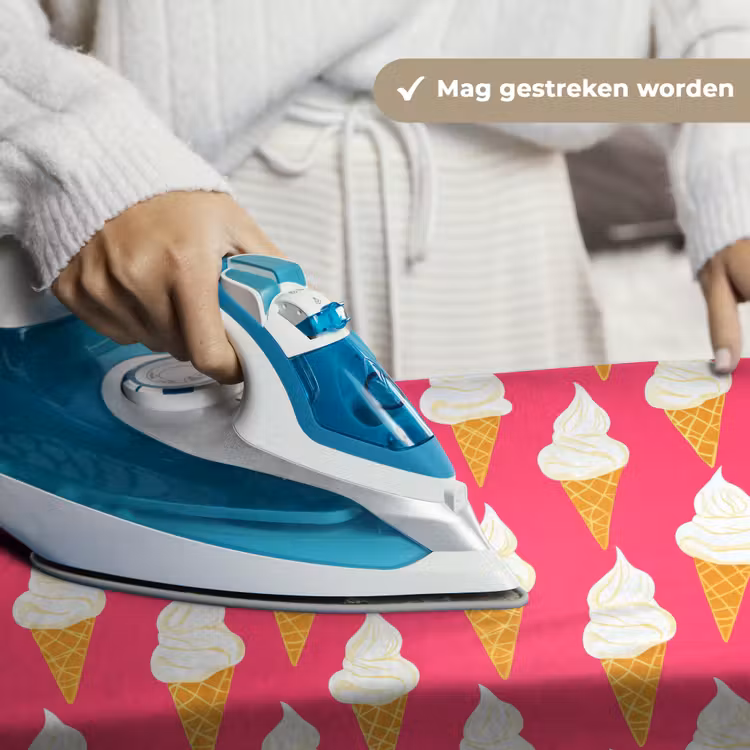 Softijs - Horentje - Roze Wandkleed katoen klein 269 -sfeer9