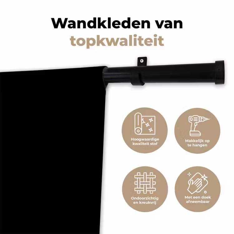 Softijs - Realistisch - Futuristisch Wandkleed katoen klein -sfeer2