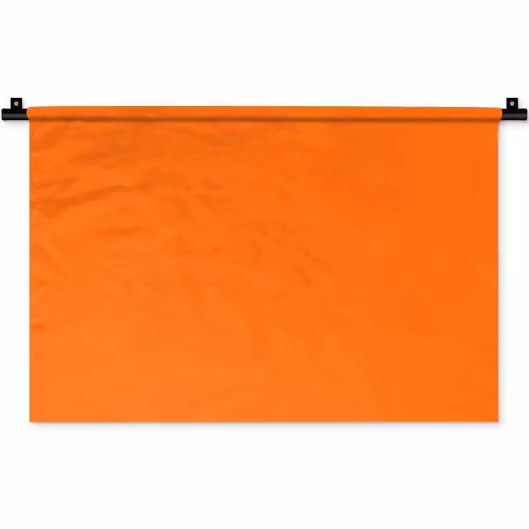 Spiced - Pumpkin - Oranje Wandkleed katoen klein 269 -zz3d