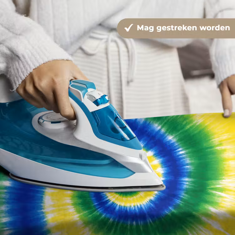 Spiraal - Groen - Draaiend Wandkleed katoen klein -sfeer9