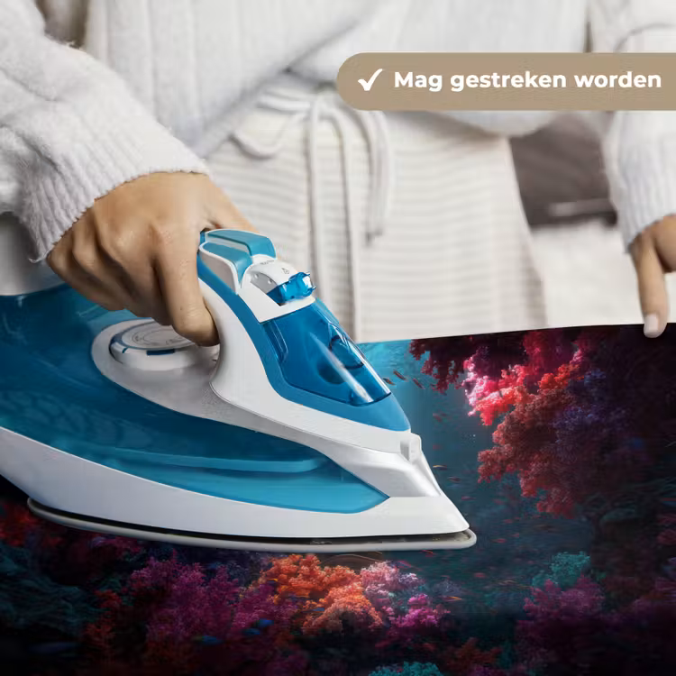 Standbeeld - Zeebodem - Koraal - Kleurrijk Wandkleed katoen klein -sfeer9