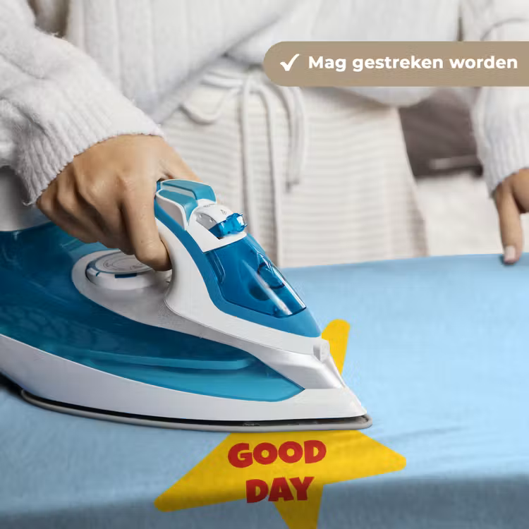 Ster - Today is a good day - Blauw Wandkleed katoen klein -sfeer9