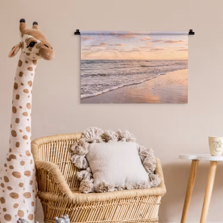 Strand - Branding - Wolken Wandkleed katoen klein -wsfeer5_kind