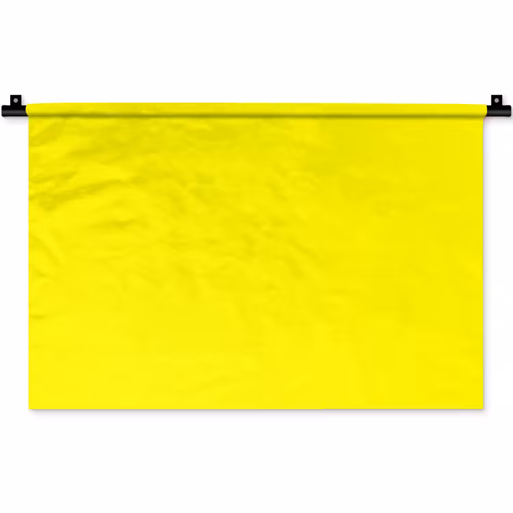 Sunshine - Glow - Geel Wandkleed katoen klein 269 -zz3d