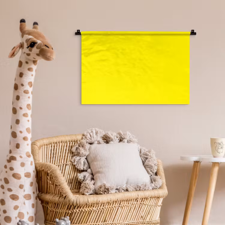 Sunshine - Glow - Geel Wandkleed katoen klein 269 -wsfeer5_kind