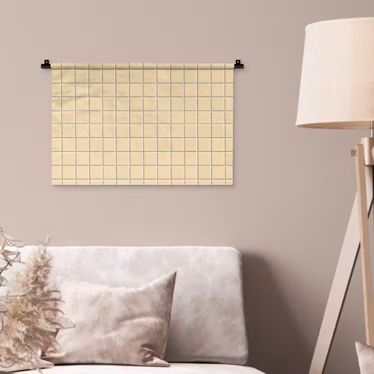 Tegels - Patroon - Crème Wandkleed katoen klein 269 -sfeer4