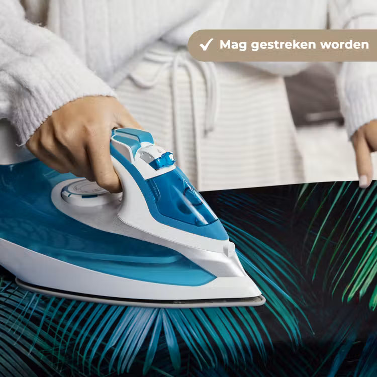 Tropical - Jungle - Bladeren - Groen Wandkleed katoen klein -sfeer9