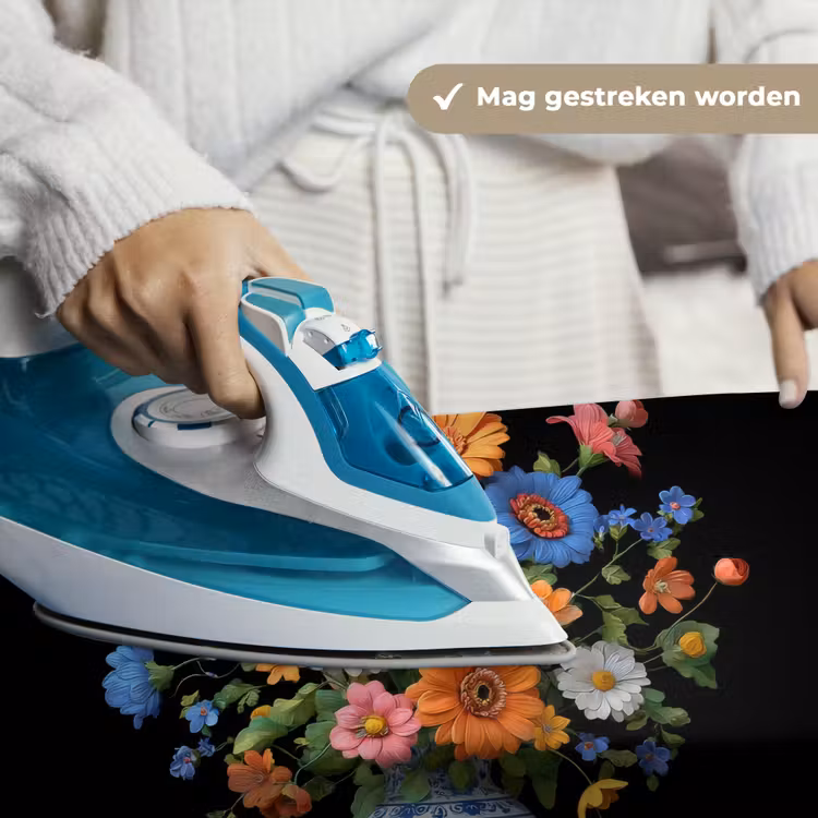 Vaas - Boeket - Bloemen - Kleur Wandkleed katoen klein -sfeer9