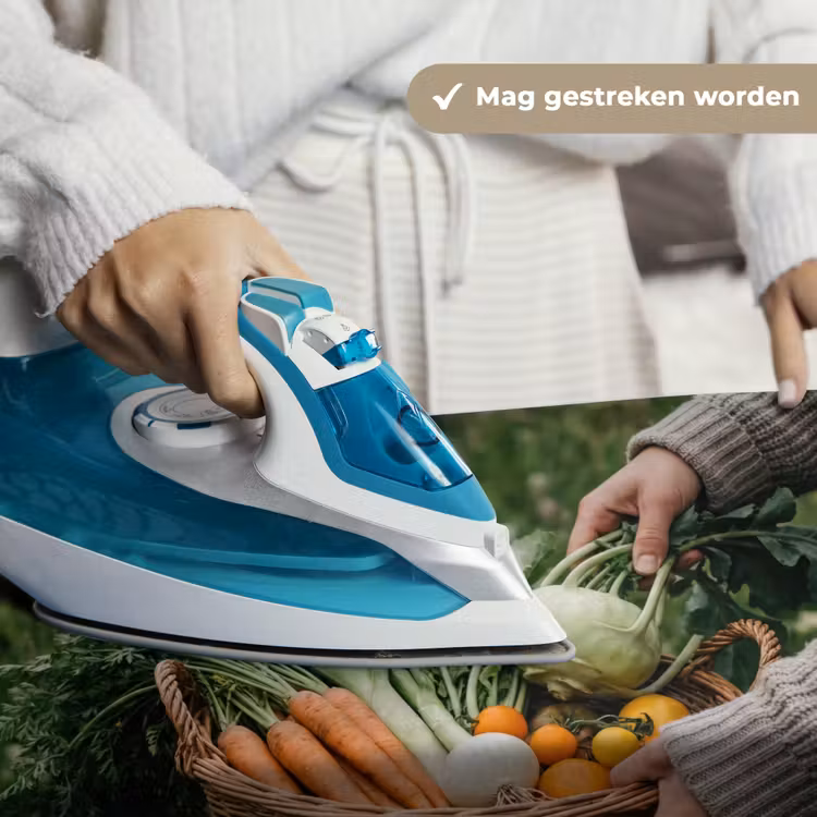 Veld - Groenten - Biologisch - Oogst Wandkleed katoen klein -sfeer9