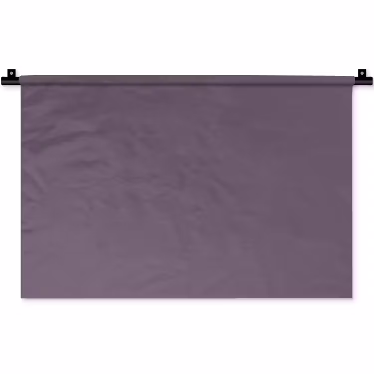 Velvet - Aubergine - Paars Wandkleed katoen klein 269 -zz3d