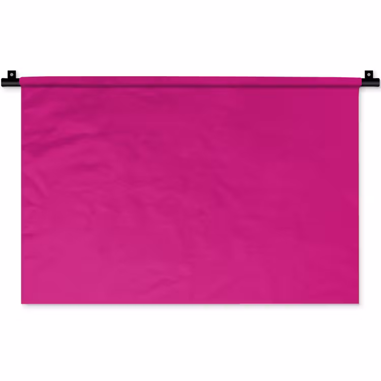 Velvet - Magenta - Roze Wandkleed katoen klein 269 -zz3d