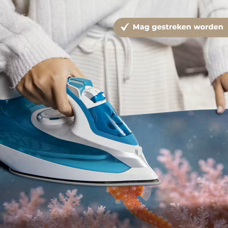 Vis - Koraal - Oceaan - Macro - Oranje Wandkleed katoen klein -sfeer9