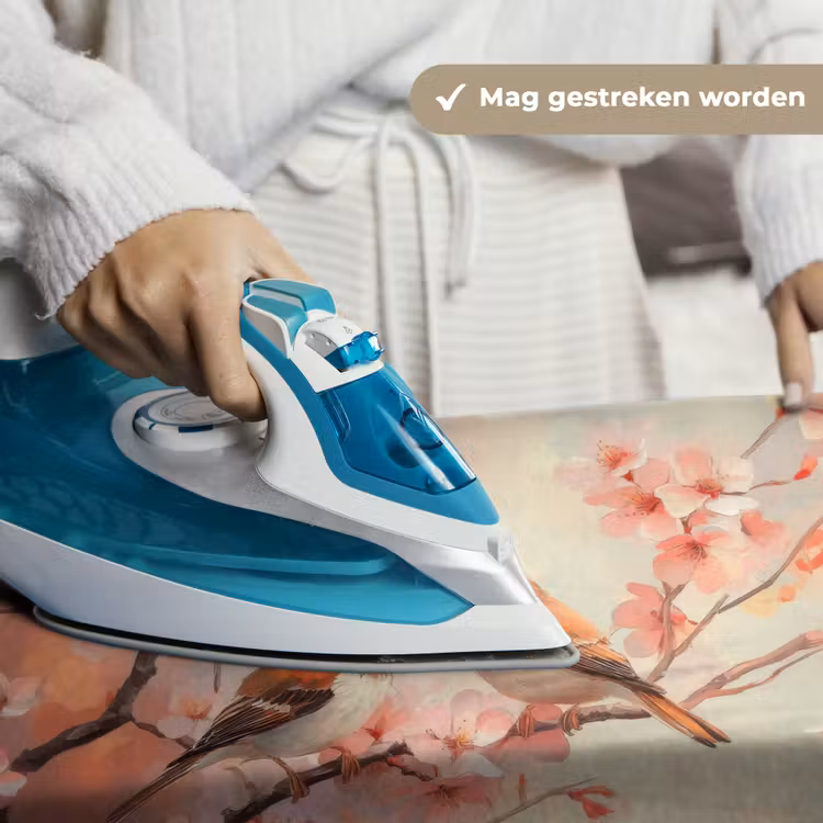 Vogels - Romantic - Bloesemtak Wandkleed katoen klein -sfeer9