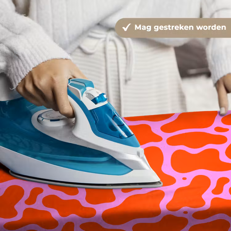Vormen - Roze - Rood Wandkleed katoen klein 269 -sfeer9