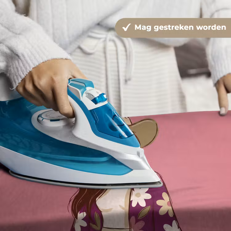 Vrouw - Hoed - Portret - Illustratie - Roze Wandkleed katoen klein -sfeer9