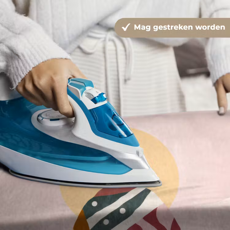Vrouw - Zon - Kleurrijk Wandkleed katoen klein -sfeer9