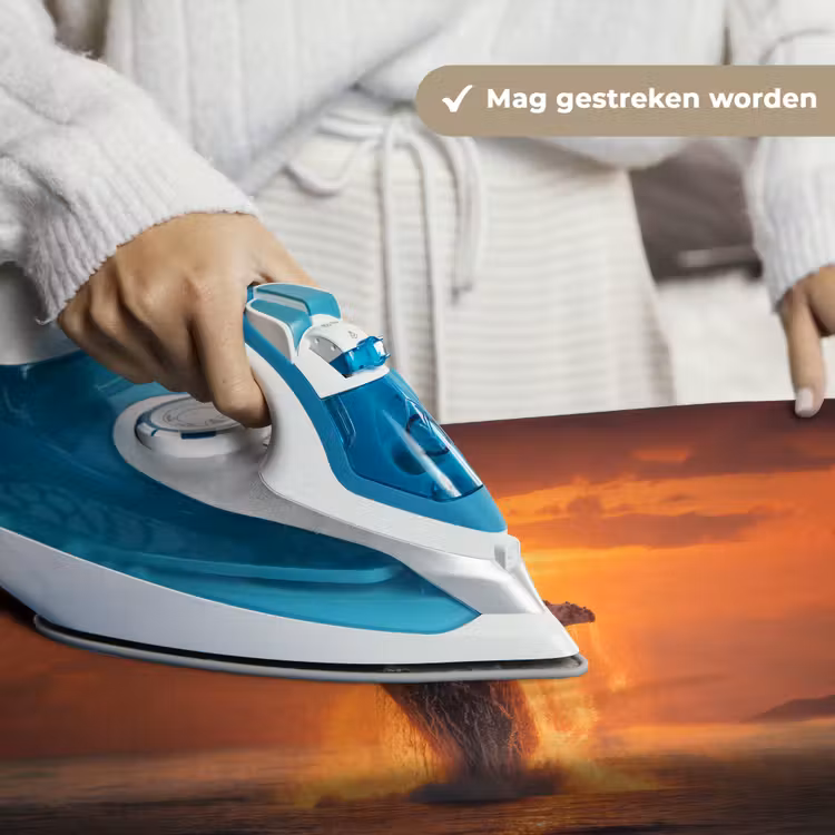 Walvis - Zon - Zee Wandkleed katoen klein -sfeer9