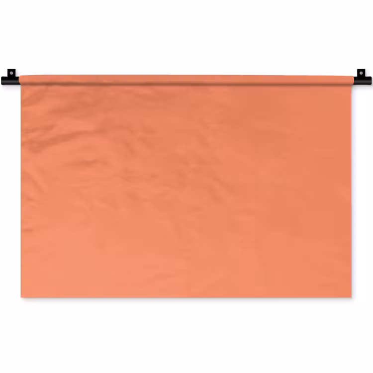 Warm - Clay - Terracotta Wandkleed katoen klein 269 -zz3d