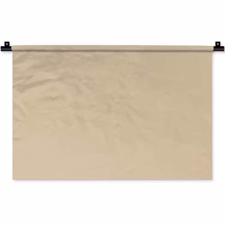 Warm - Sand - Nude Wandkleed katoen klein 269 -zz3d