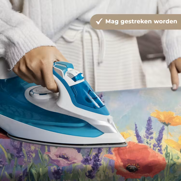 Weide - Bloemen - Kleurrijk Wandkleed katoen klein -sfeer9
