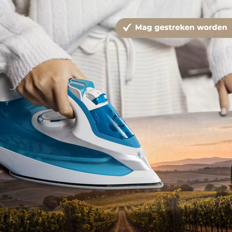 Wijngaard - Zonsondergang - Landschap Wandkleed katoen klein -sfeer9