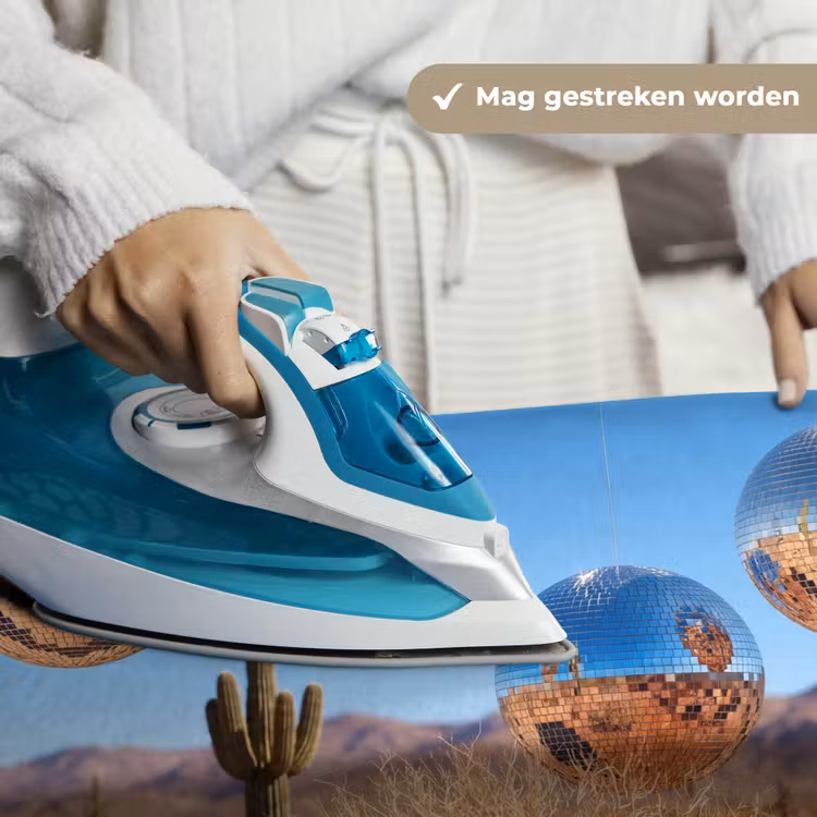 Wandkleed - Woestijn - Spiegelbal - Kunst - Woestijn - Spiegelbal - Kunst Wandkleed katoen klein