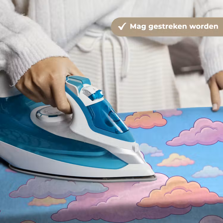Wolk - Lucht - Natuur - Illustratie - Pastel Wandkleed katoen klein -sfeer9