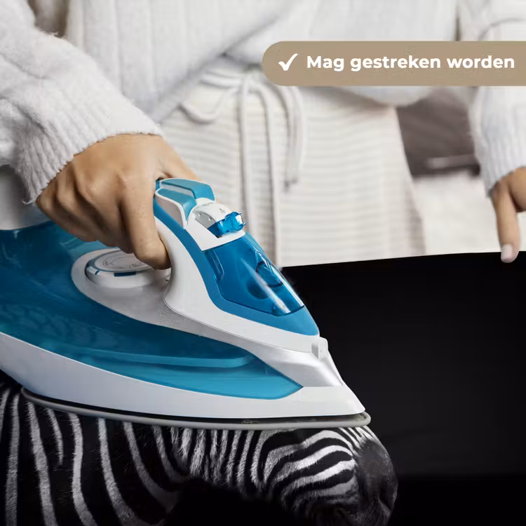 Zebra - Zwart - Wit - Portret - Dieren Wandkleed katoen klein -sfeer9