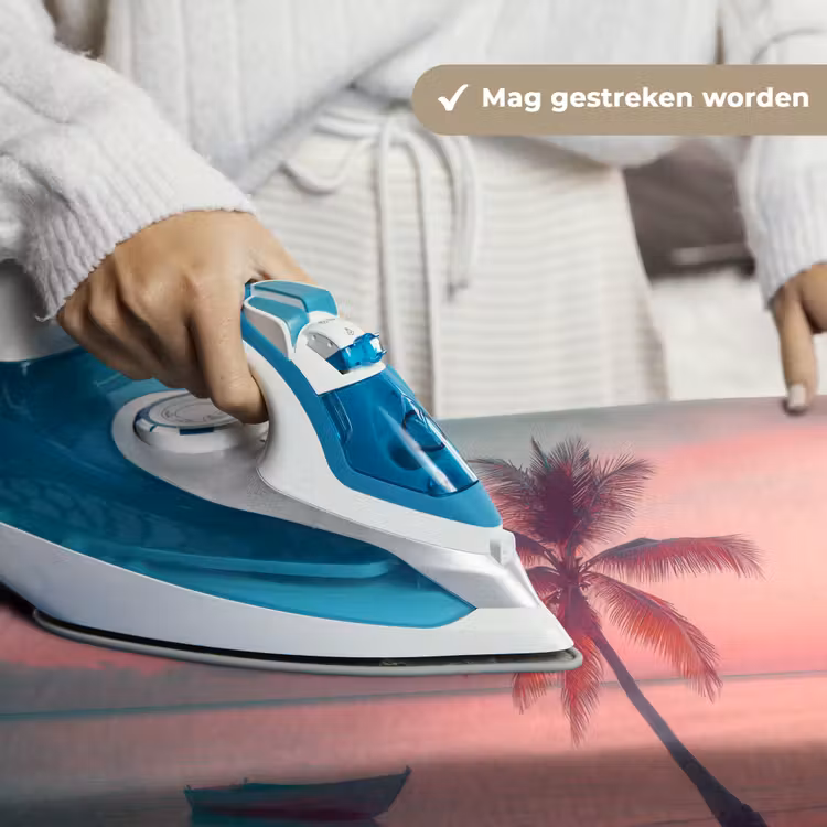 Zee - Boot - Zonsondergang Wandkleed katoen klein -sfeer9