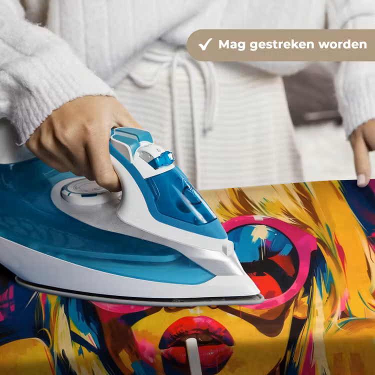 Zonnebril - Roze - Vrouw - Rietje Wandkleed katoen klein -sfeer9