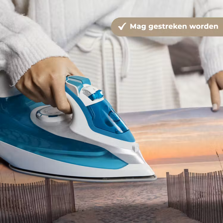Zonsondergang - Strand - Zand Wandkleed katoen klein -sfeer9