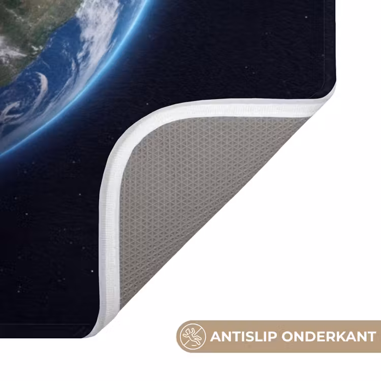 WC Mat - Aarde - Ruimte - Kosmos - Aarde - Ruimte - Kosmos WCmat U-uitsnede middel