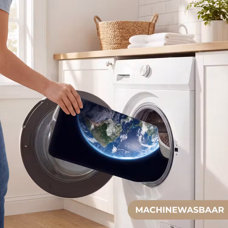WC Mat - Aarde - Ruimte - Kosmos - Aarde - Ruimte - Kosmos WCmat U-uitsnede middel