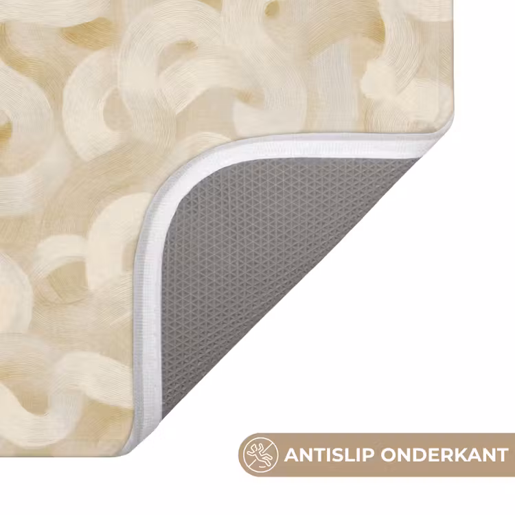Abstract - Lijnen - Beige WCmat klein 1009 -USP_AntislipNL