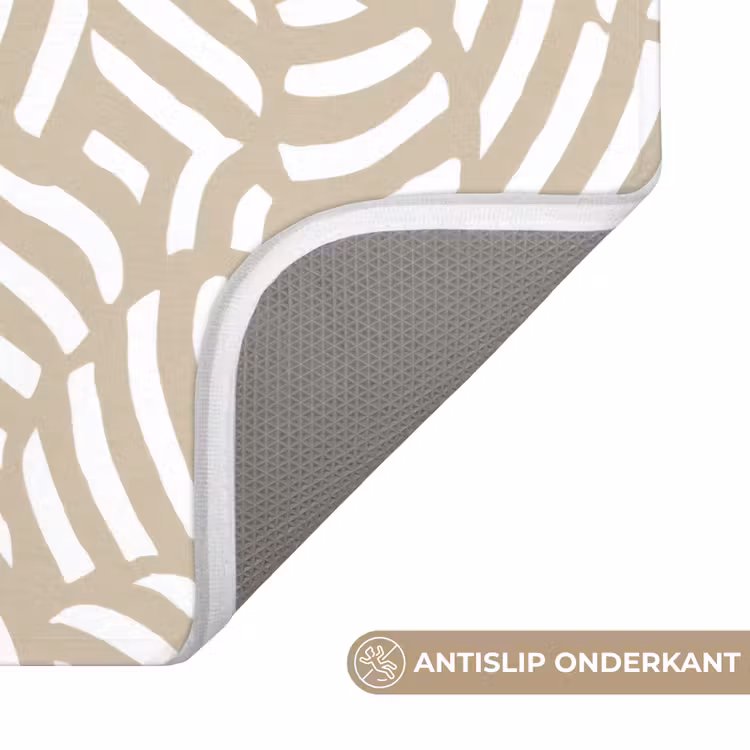 Abstract - Modern - Beige WCmat klein 1009 -USP_AntislipNL