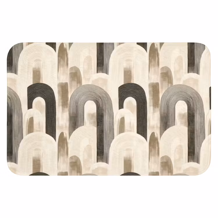 Abstract - Patroon - Bogen WCmat klein 1009 -3d
