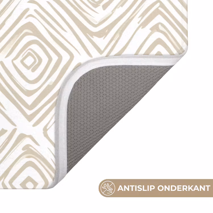 Abstract - Ruit - Beige WCmat klein 1009 -USP_AntislipNL