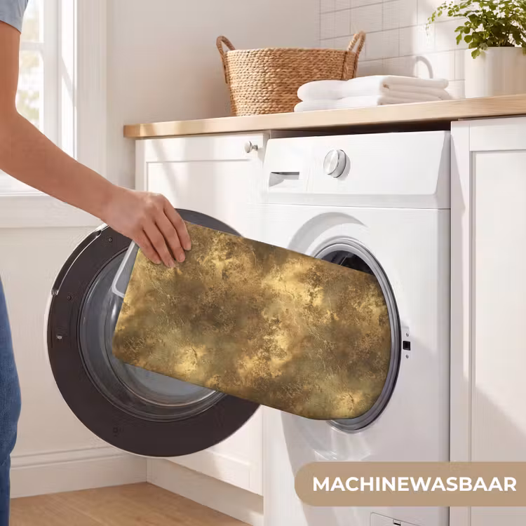 Antiek - Metaallook - Goud WCmat klein 1009 -USP_WasbaarNL